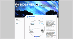 Desktop Screenshot of biospherics.net