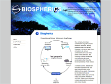 Tablet Screenshot of biospherics.net